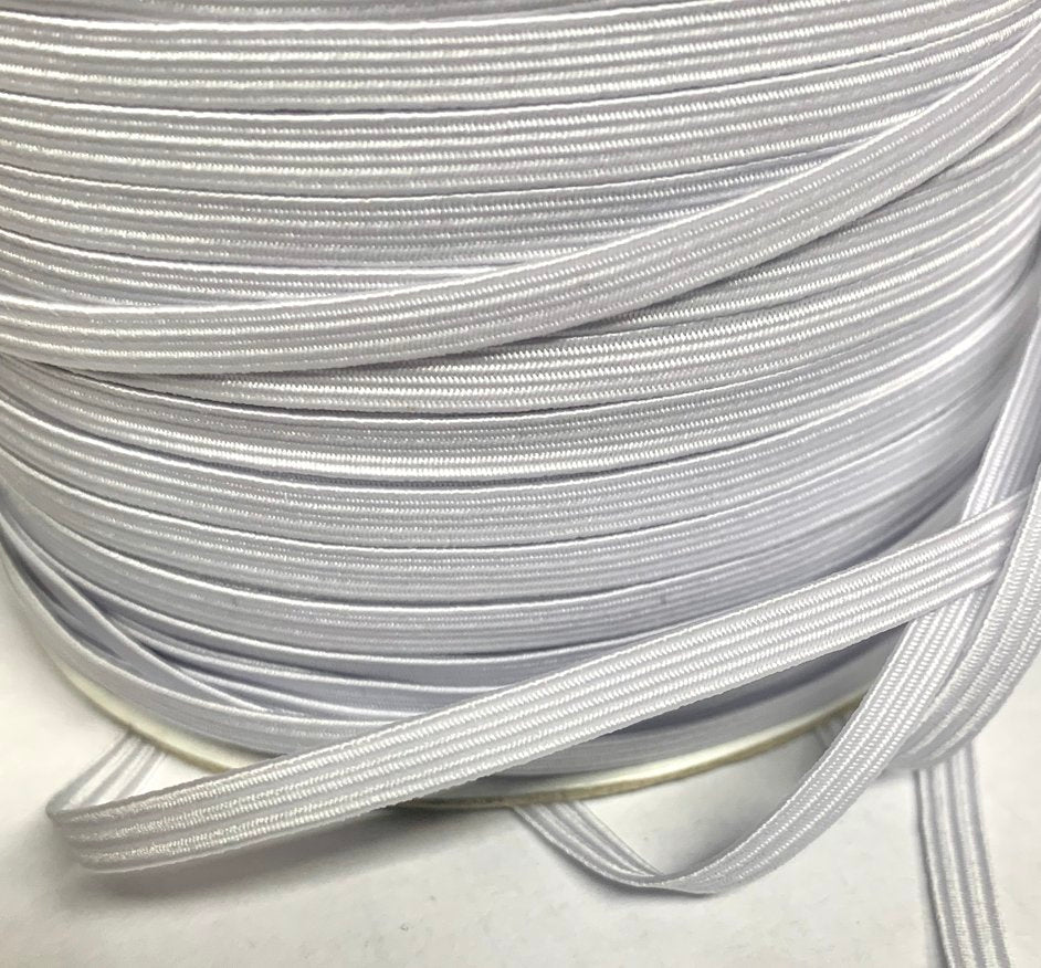 Elastic White 5Mm