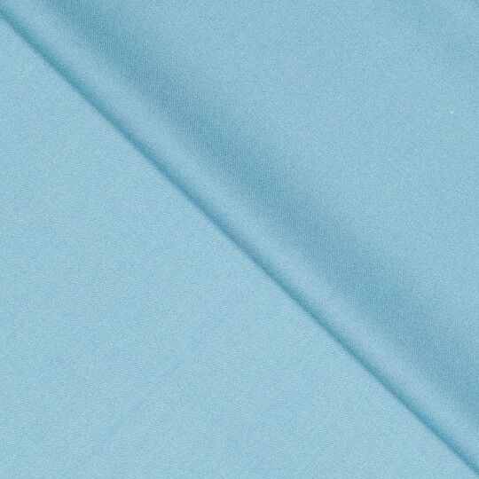 Draper organic bamboo blend suiting delphinium blue
