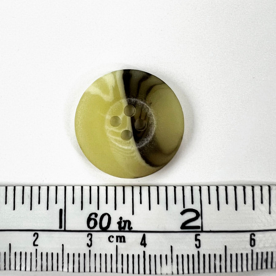 20mm Round Plastic Marble Buttons Pk20 Size