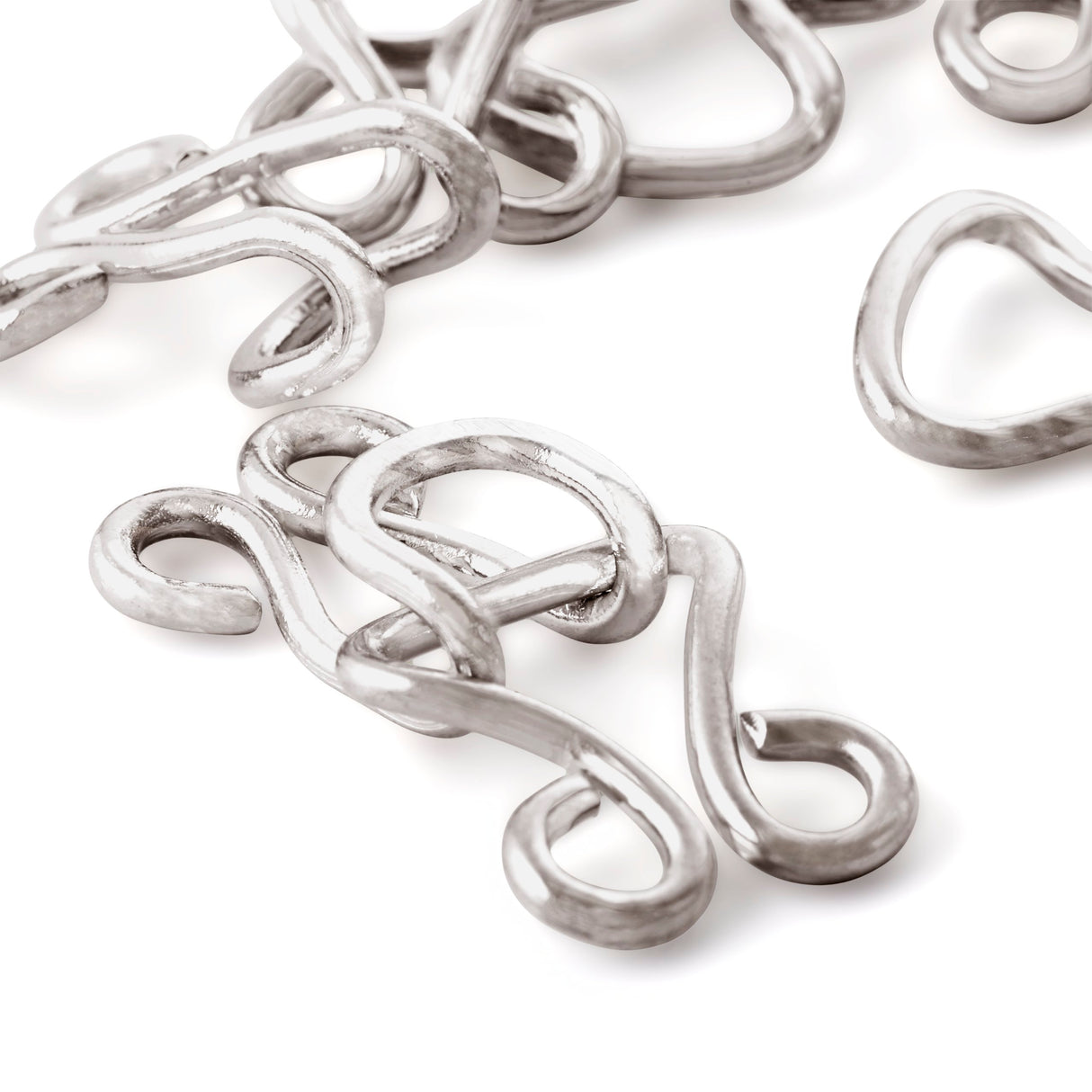261550 Prym Corset Hooks And Eyes Silver