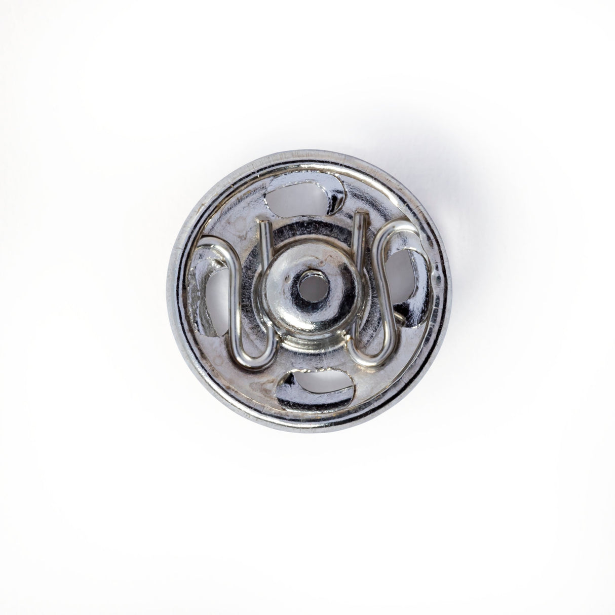 341246 Prym 11mm Sew On Snap Fasteners Silver