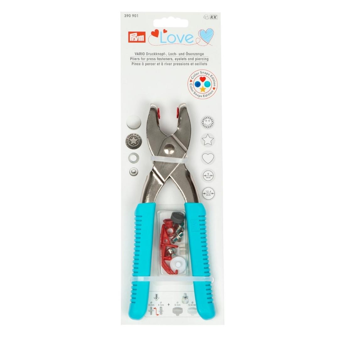 390901 Prym Love Vario Pliers Piercing Tools Mint