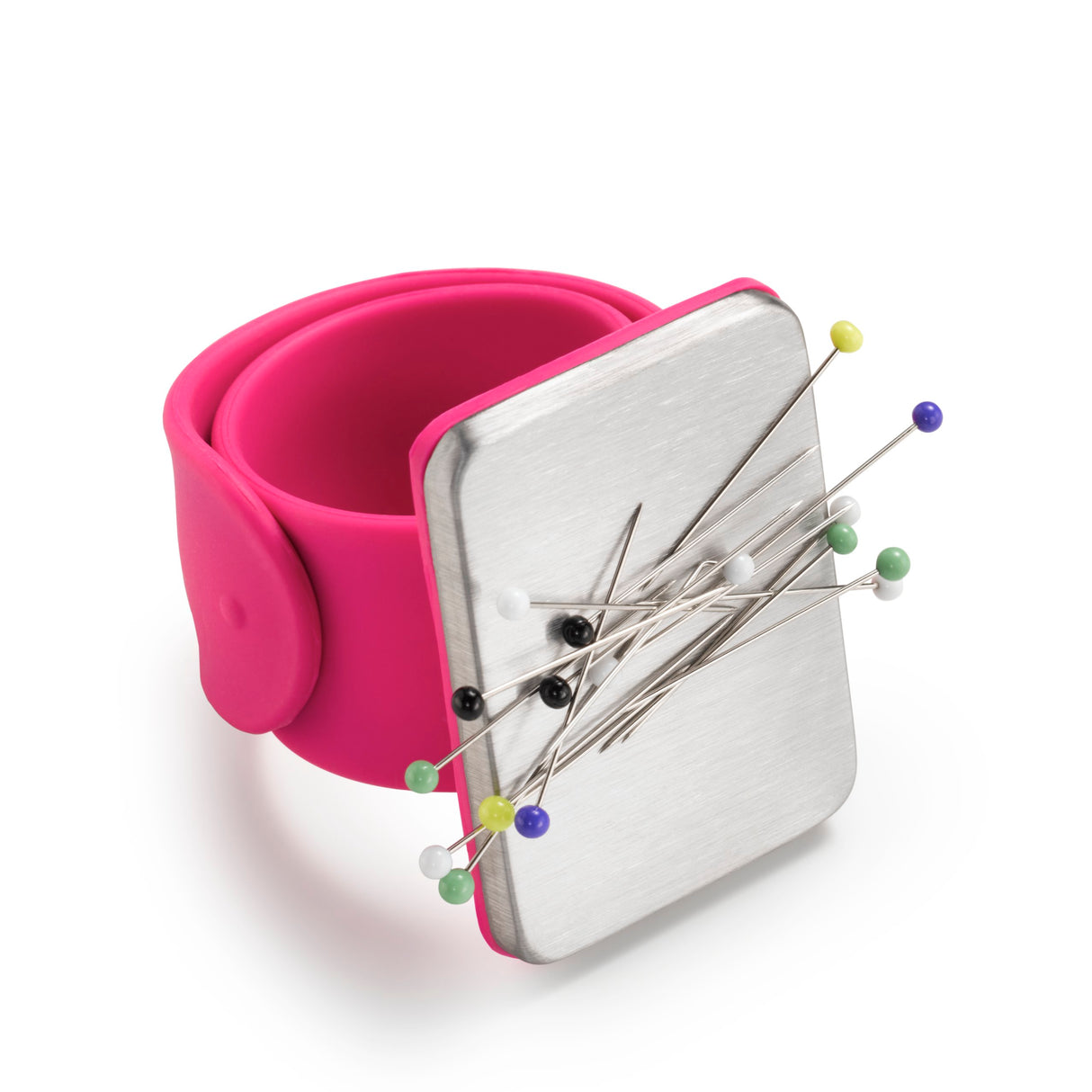 610283 Prym Love Magnetic Arm Pin Cushion Pink Use