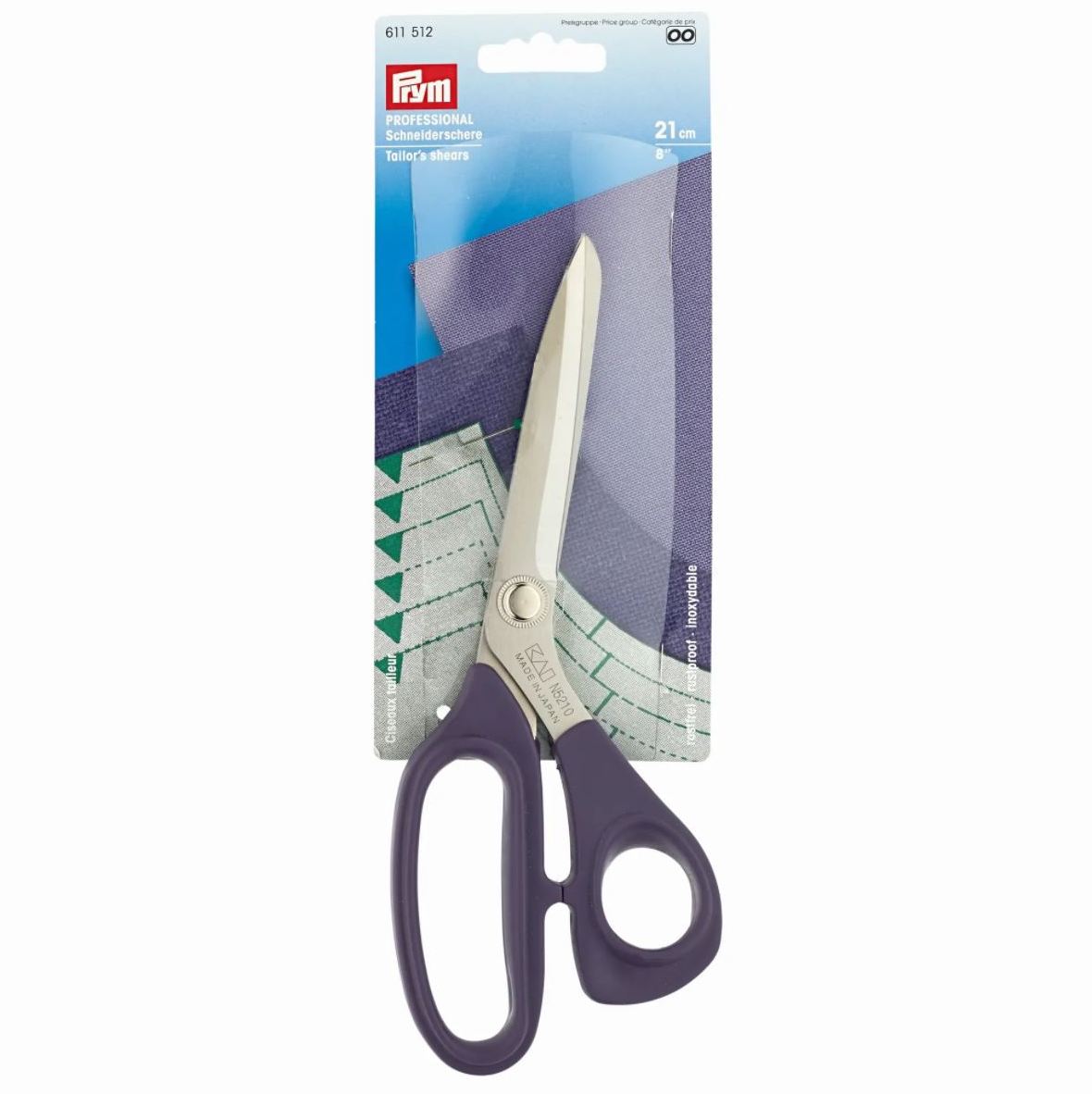 611512 Prym 21cm Tailor S Shears
