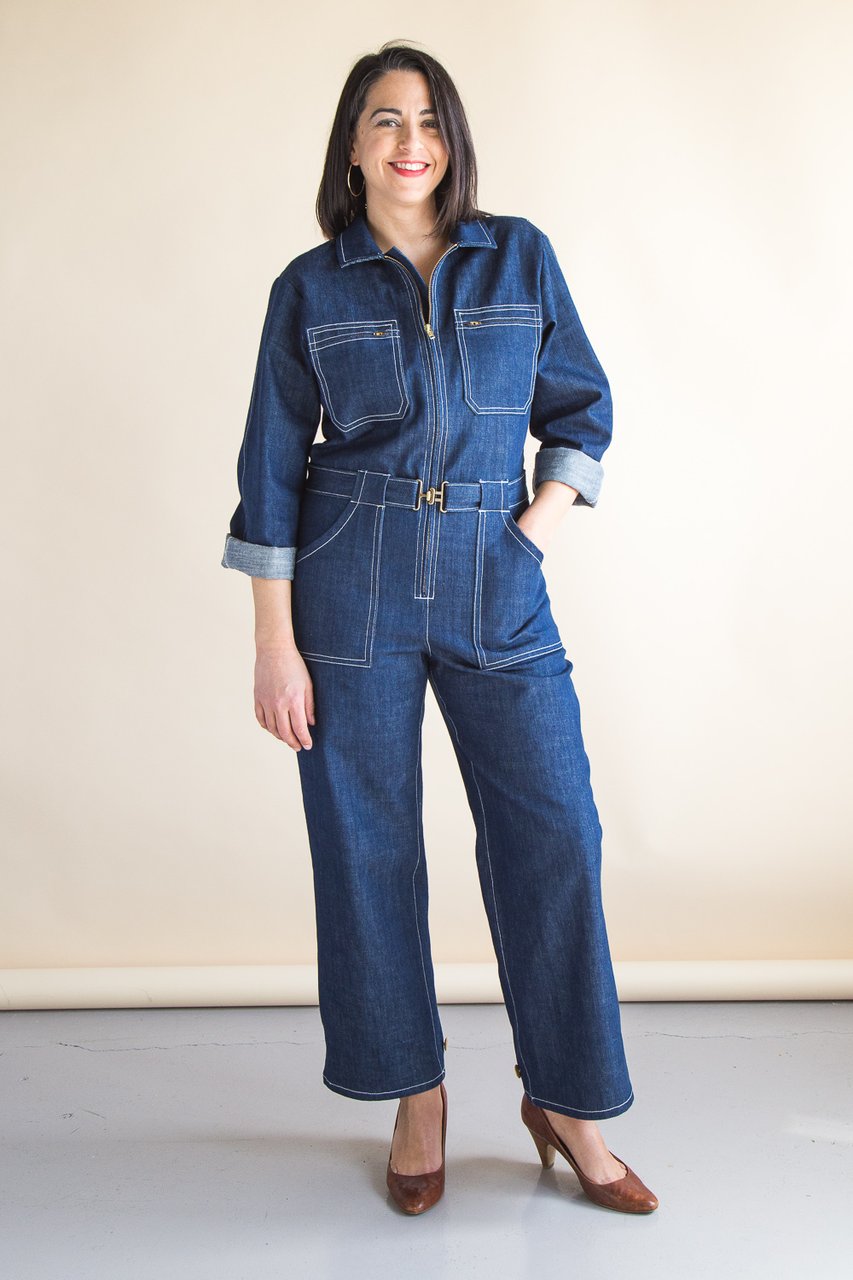 Closet Core Blanca Flightsuit Pattern 3