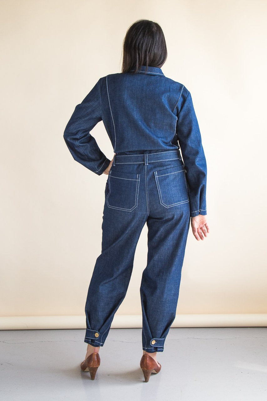 Closet Core Blanca Flightsuit Pattern 4