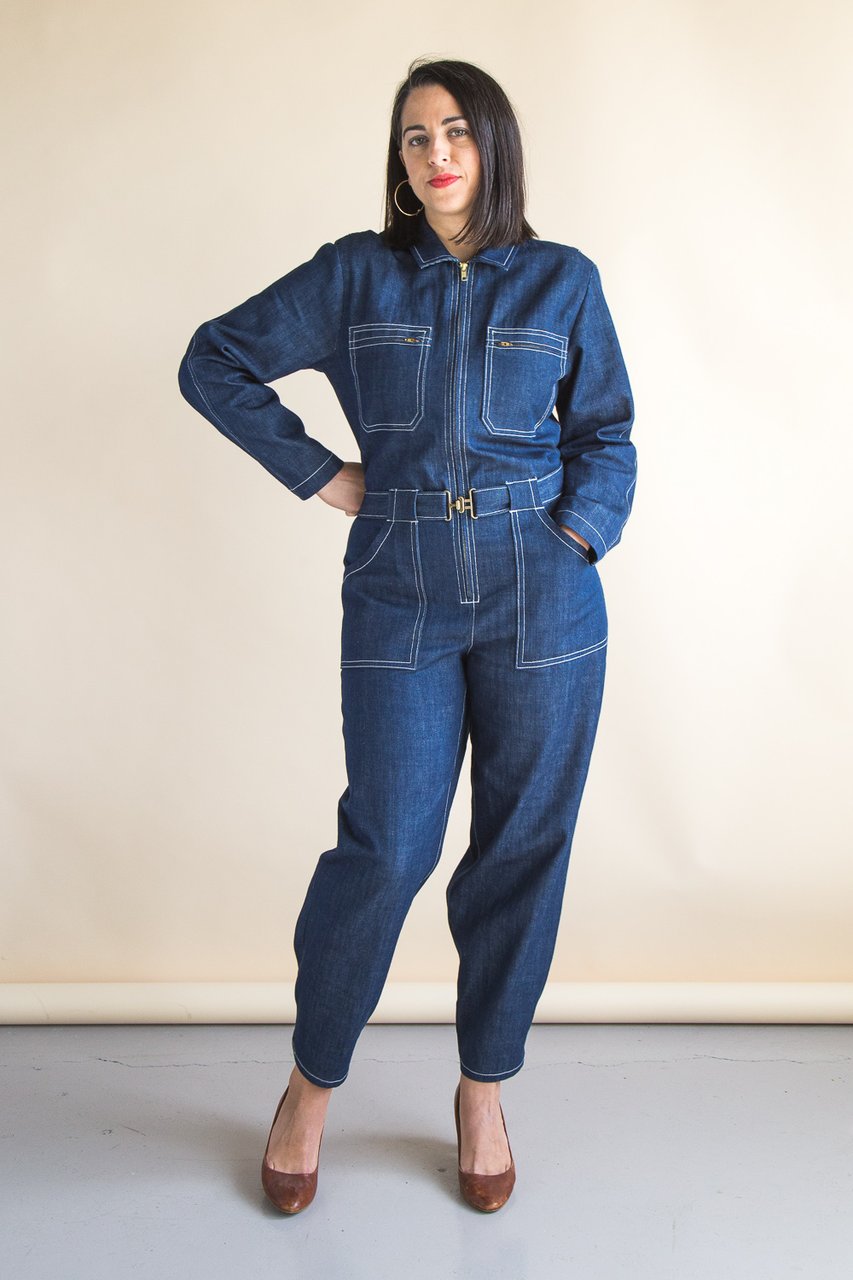 Closet Core Blanca Flightsuit Pattern 6