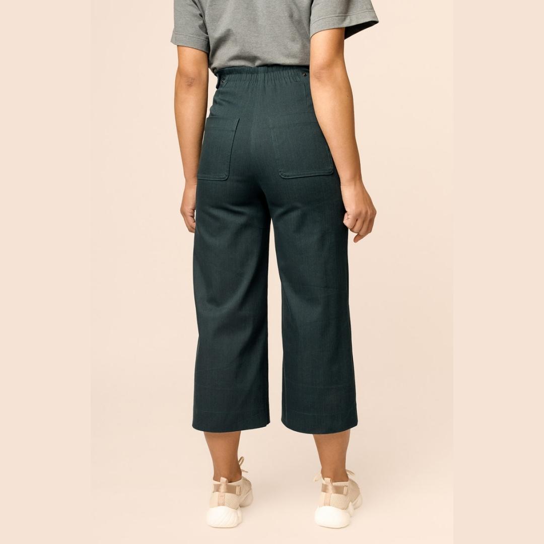 Aina Trousers And Culottes Pattern By Named Clothing Nmp014 2