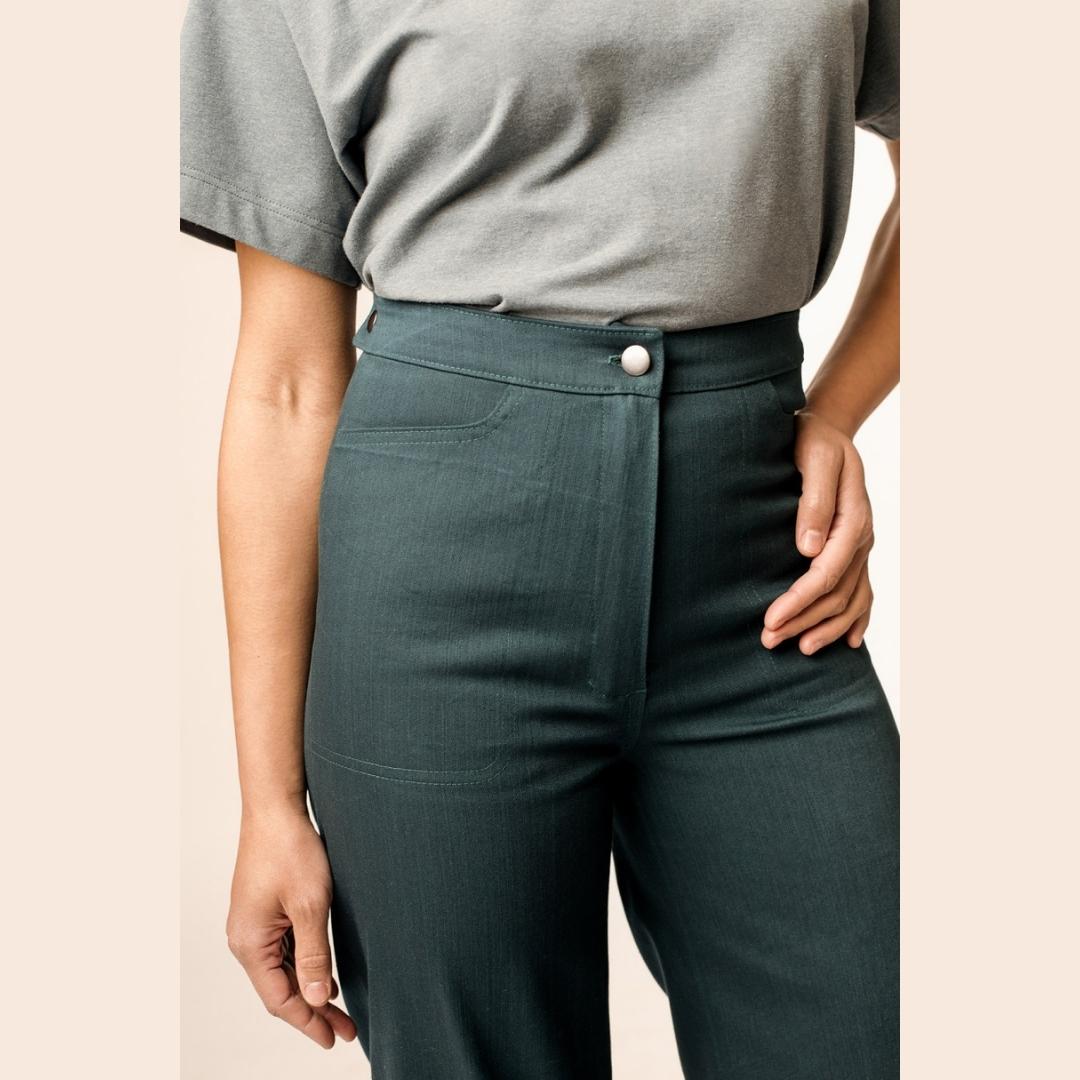 Aina Trousers And Culottes Pattern By Named Clothing Nmp014 3