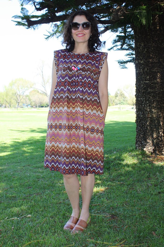 Alice Dress Top Pattern Tessuti 4