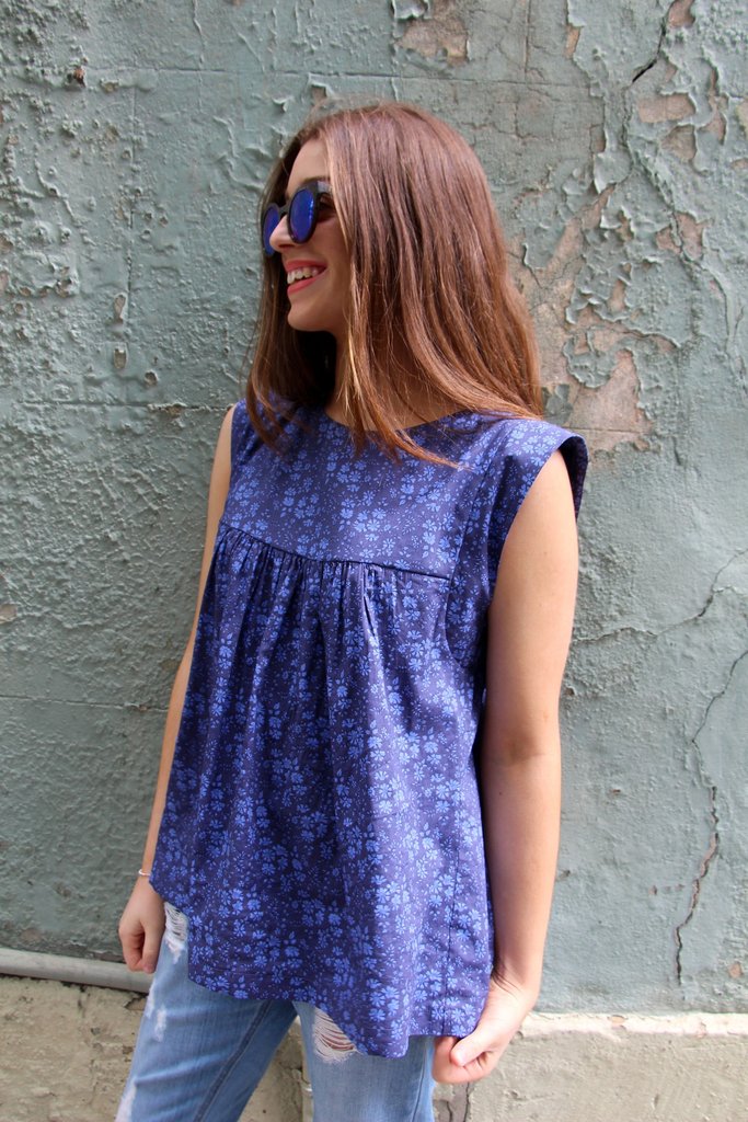 Alice Dress Top Pattern Tessuti 5