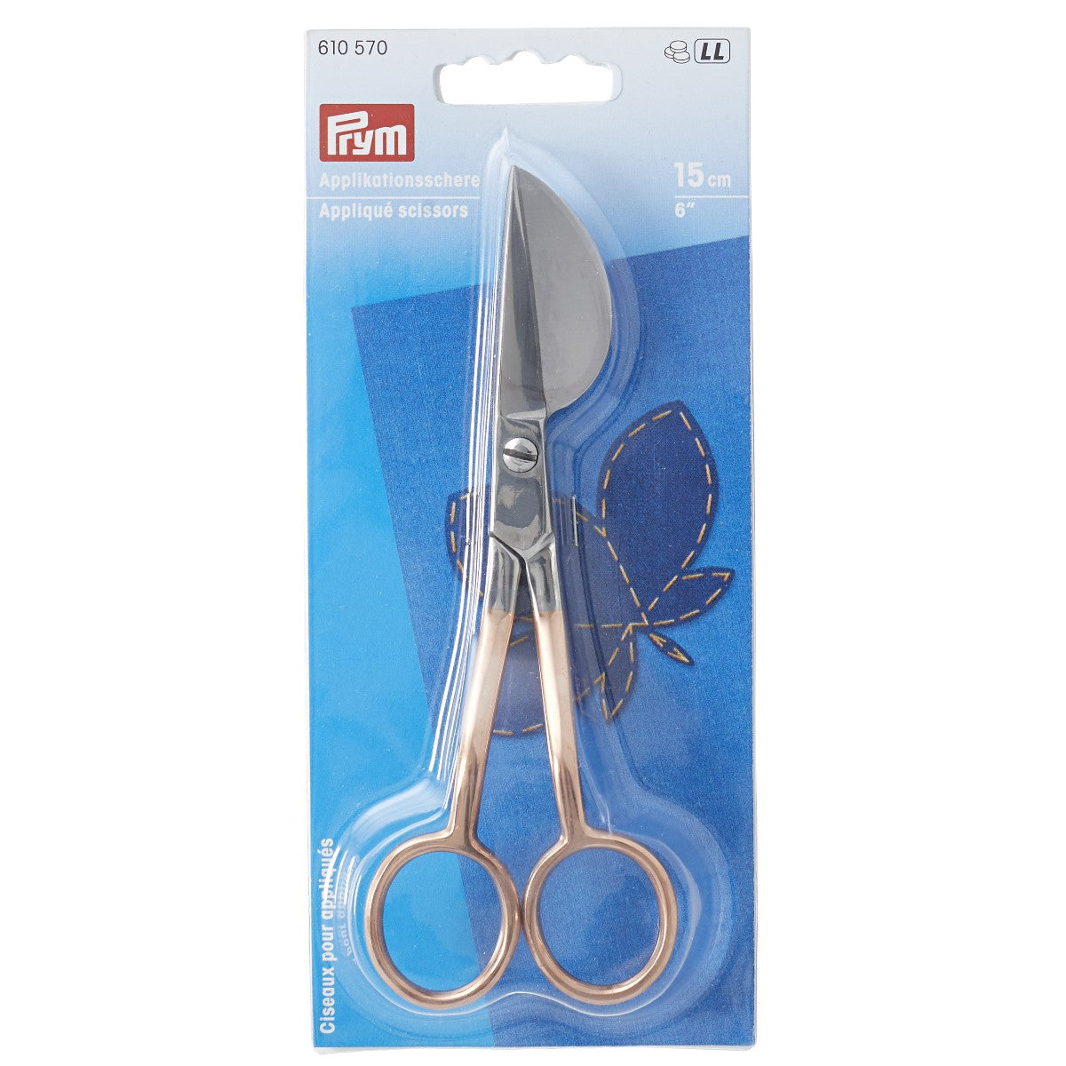 Appliqu Scissors 6 Inch Rose Gold