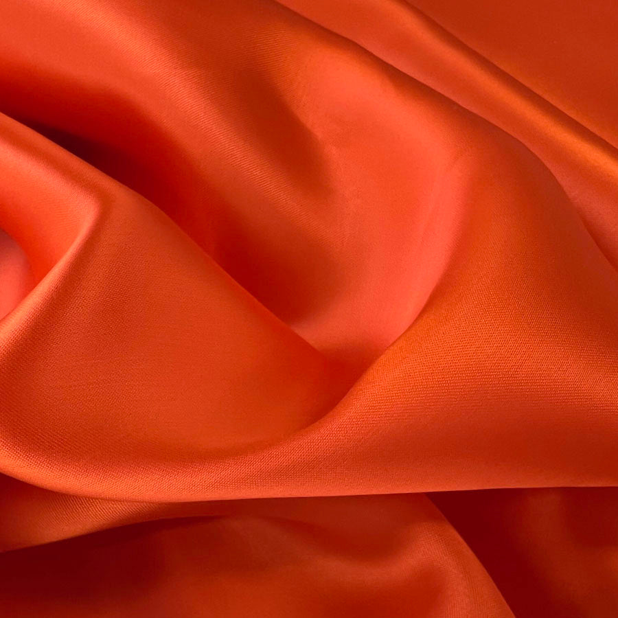 Remnant - Bemberg© Cupro - Orange (1m)