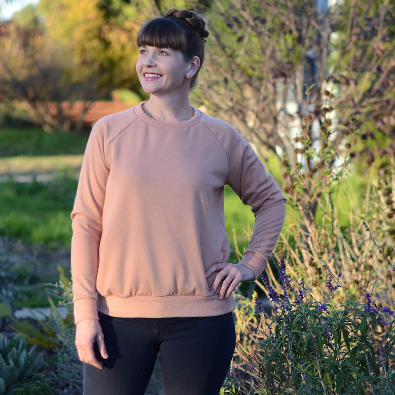 Boxy Raglan Sweatshirt Pattern By Wardrobe By Me W