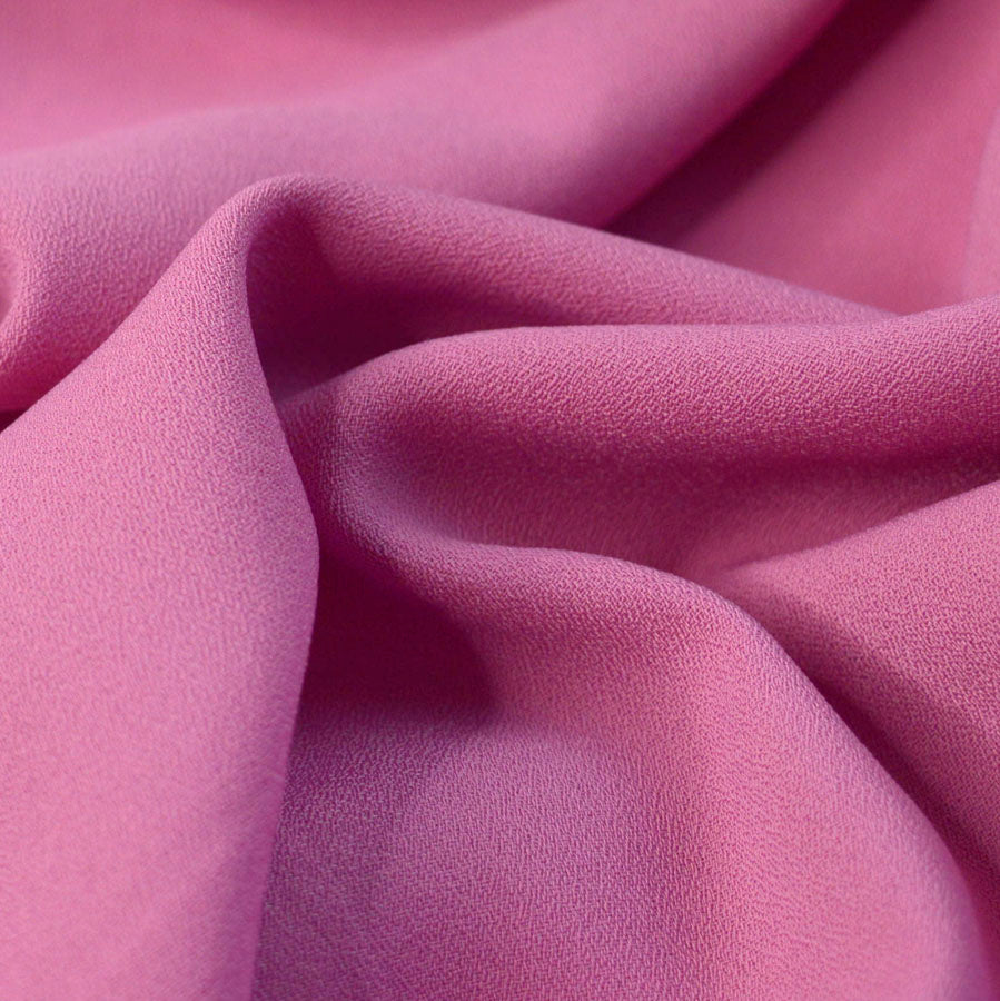 Candy Crepes Lavender Polyester Dress Fabric Cu