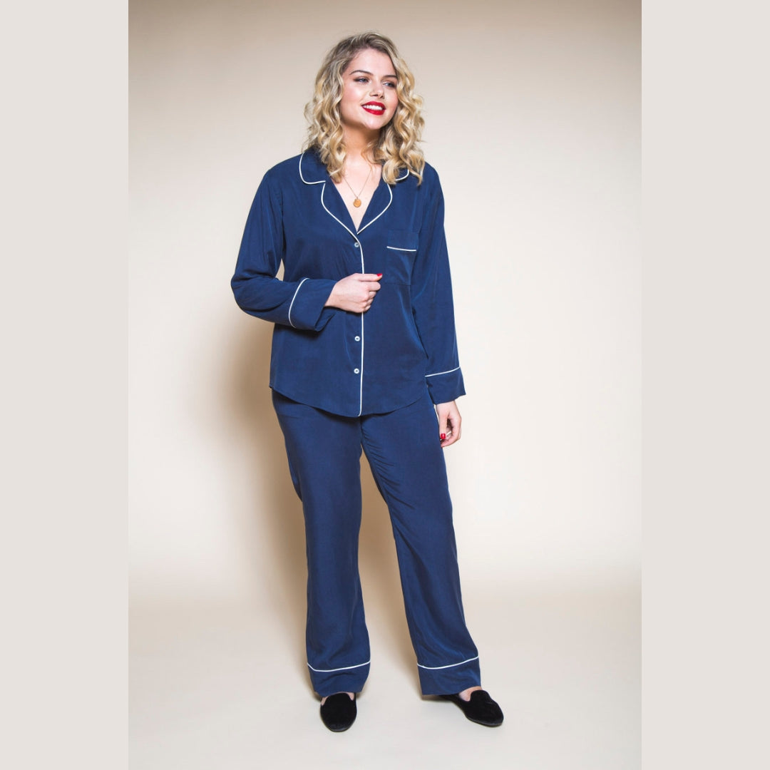 Carolyn Pyjamas By Closet Core Patterns 1
