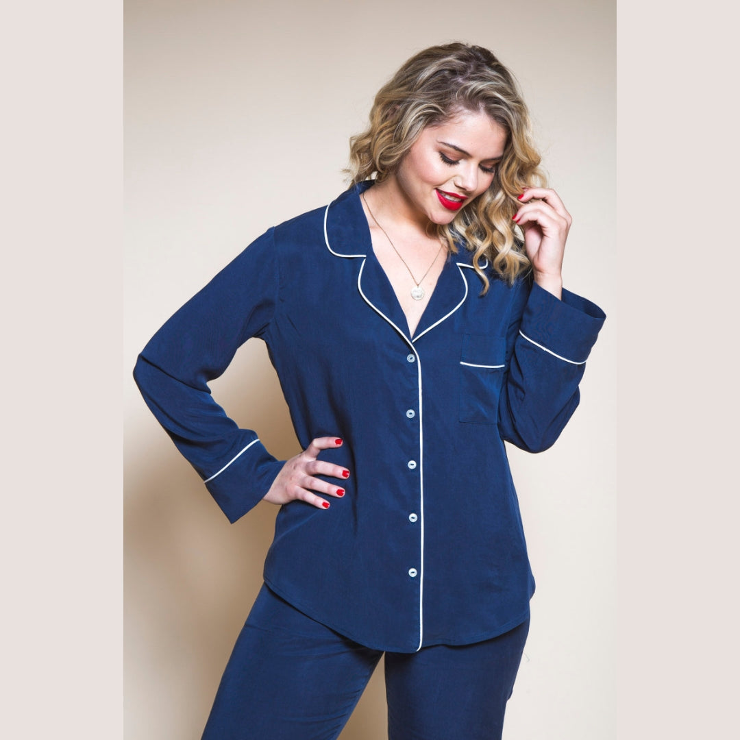 Carolyn Pyjamas By Closet Core Patterns 3