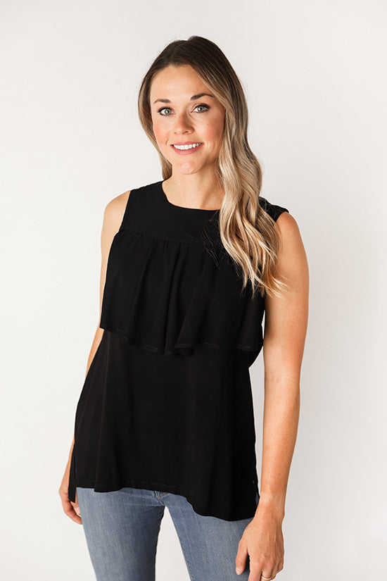 Chalk Notch Farrah Blouse Dress Pattern 3