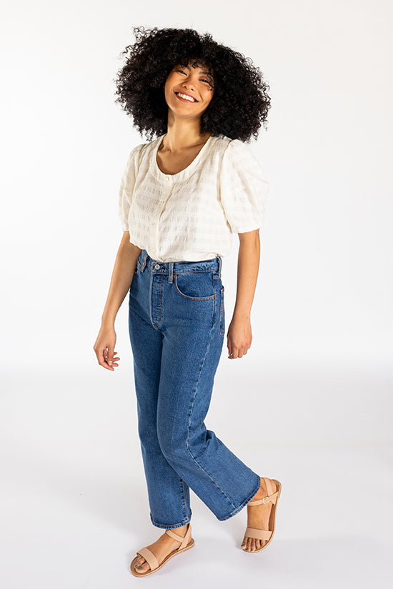 Chalk Notch Wren Blouse And Dress Sewing Pattern 1