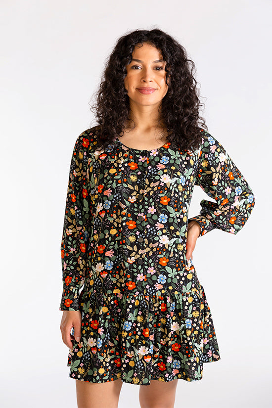 Chalk Notch Wren Blouse And Dress Sewing Pattern 4
