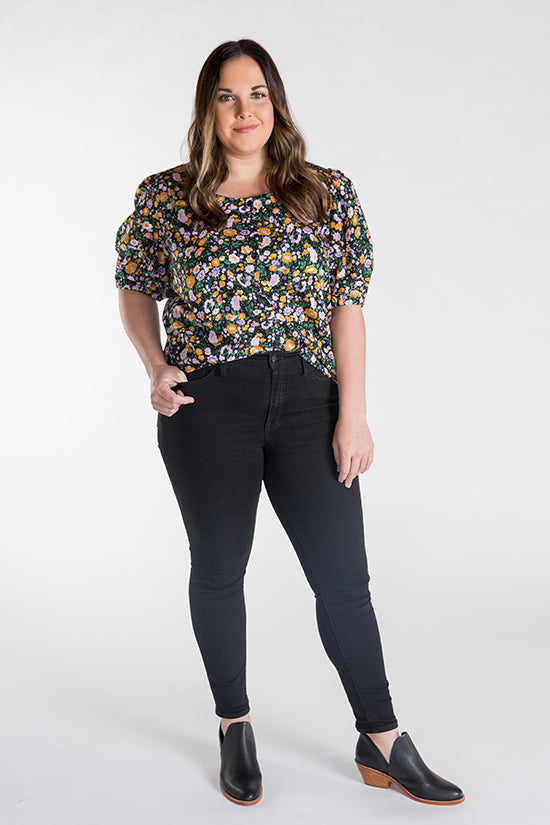Chalk Notch Wren Blouse And Dress Sewing Pattern 6