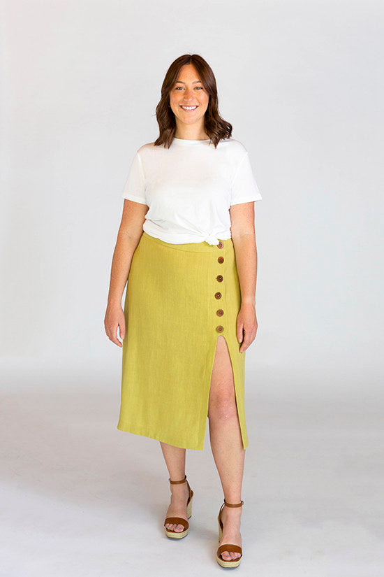 Chalk And Notch Evelyn Skirt Pattern 1
