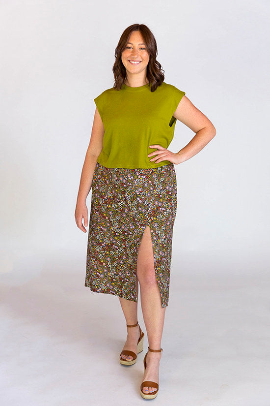 Chalk And Notch Evelyn Skirt Pattern 4