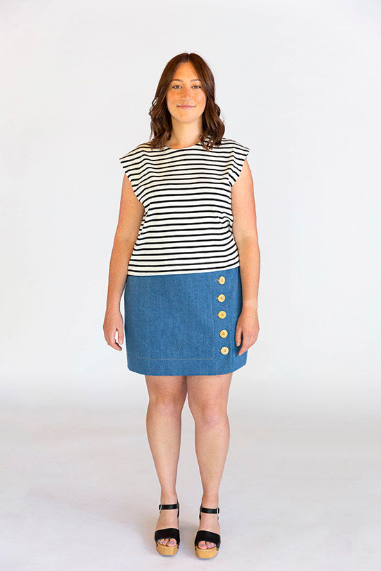 Chalk And Notch Evelyn Skirt Pattern 6