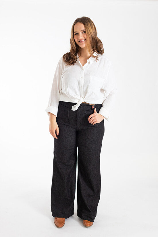 Chalk And Notch Patterns Isle Jeans Sewing Pattern 15