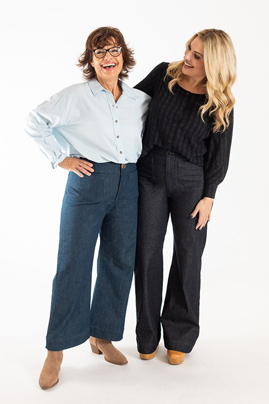 Chalk And Notch Patterns Isle Jeans Sewing Pattern 2