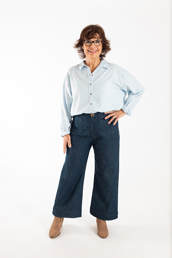 Chalk And Notch Patterns Isle Jeans Sewing Pattern 3