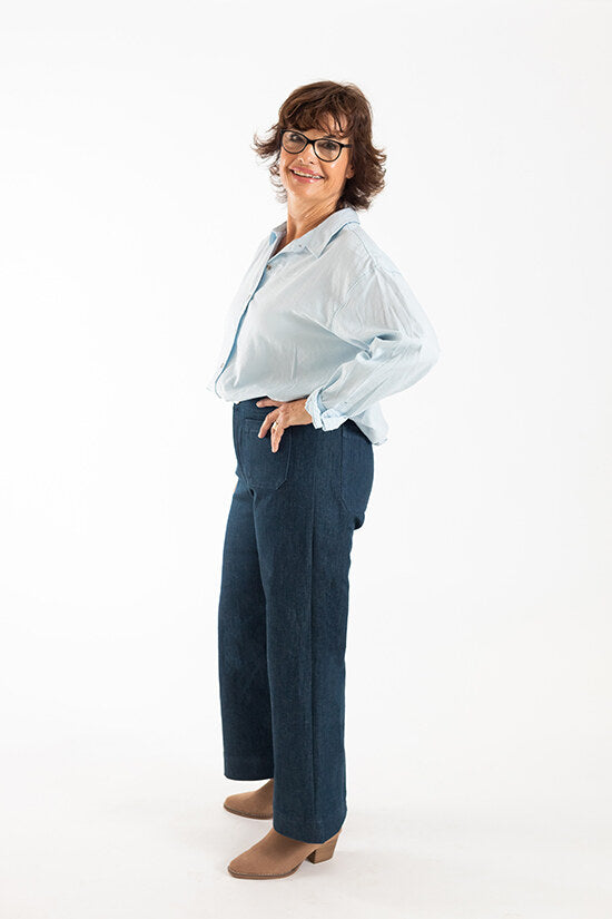 Chalk And Notch Patterns Isle Jeans Sewing Pattern 4