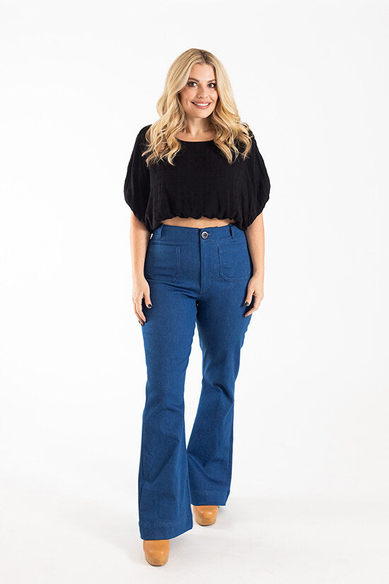 Chalk And Notch Patterns Isle Jeans Sewing Pattern 6