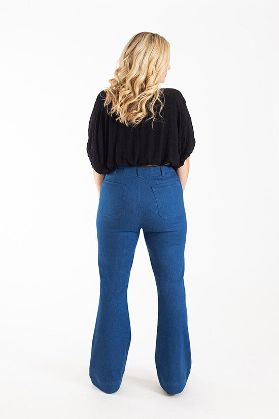 Chalk And Notch Patterns Isle Jeans Sewing Pattern 7