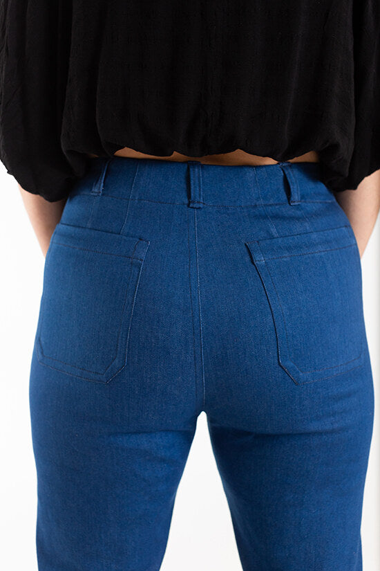 Chalk And Notch Patterns Isle Jeans Sewing Pattern 9