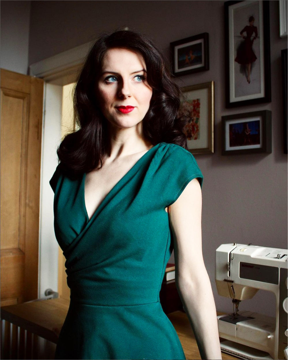 Christine Green Dress