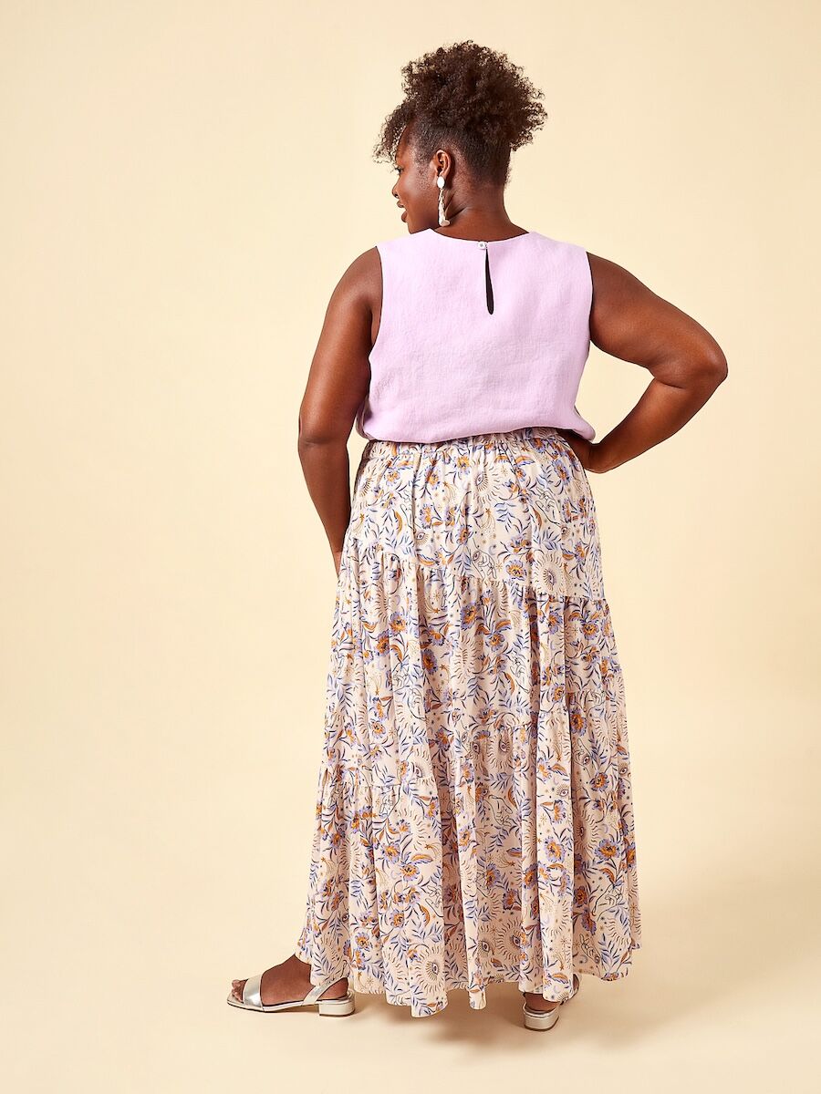 Closet Core Patterns Azure Dress Top And Skirt Pattern 6