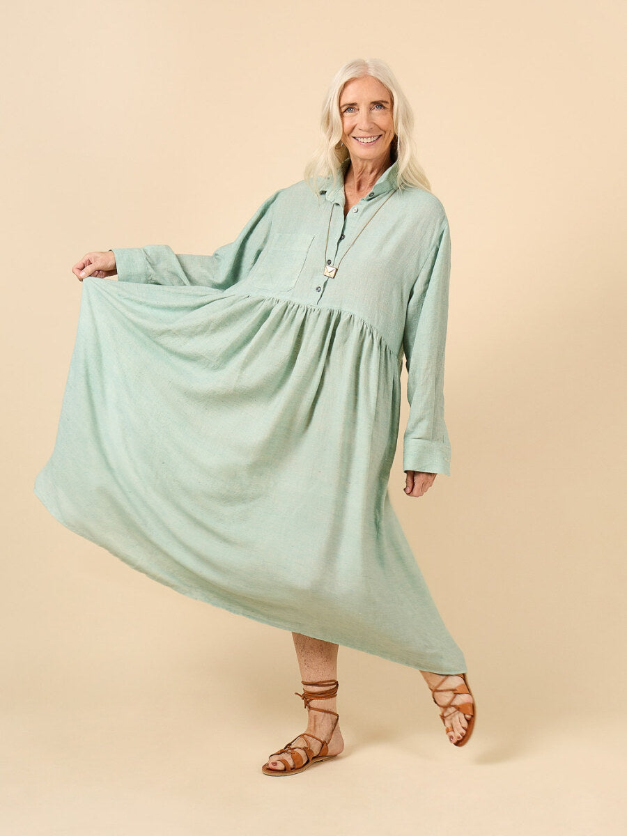 Closet Core Patterns Jenna Shirt Shirtdress 1
