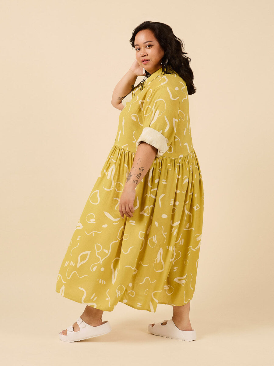 Closet Core Patterns Jenna Shirt Shirtdress 10