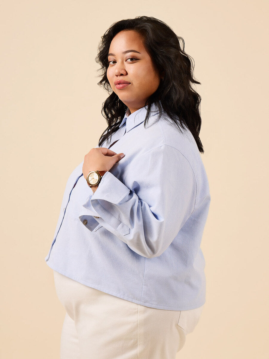 Closet Core Patterns Jenna Shirt Shirtdress 18
