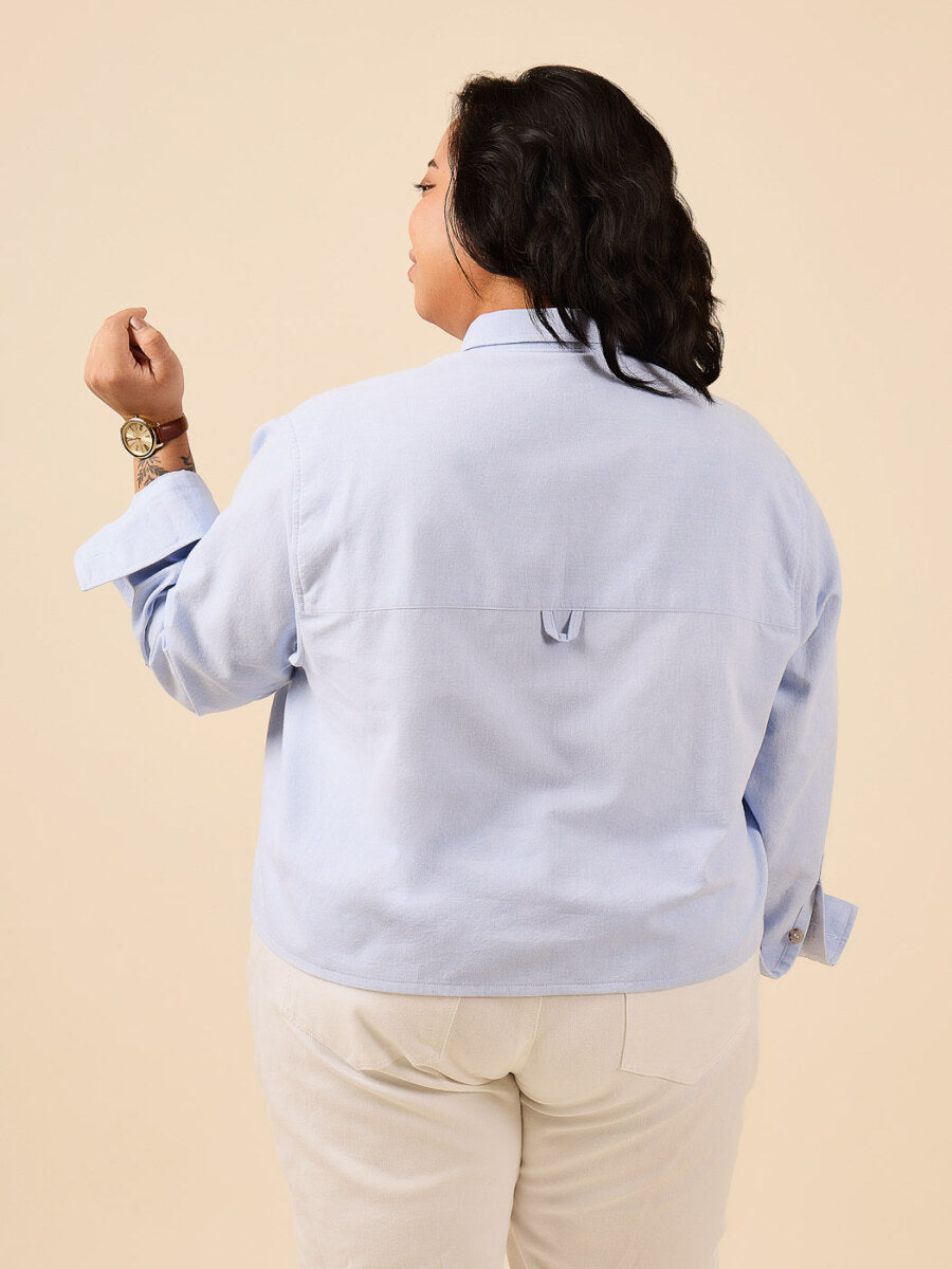Closet Core Patterns Jenna Shirt Shirtdress 19