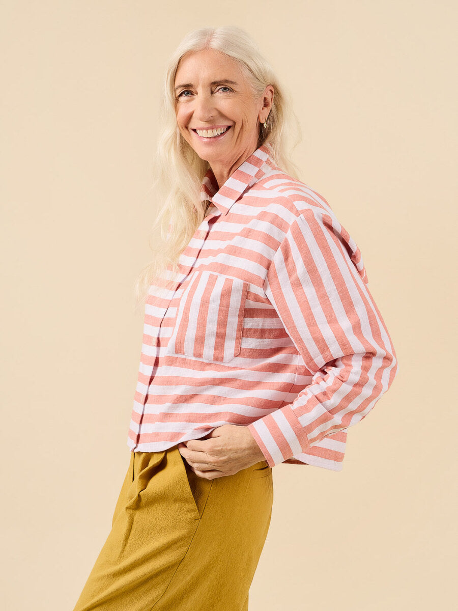 Closet Core Patterns Jenna Shirt Shirtdress 7