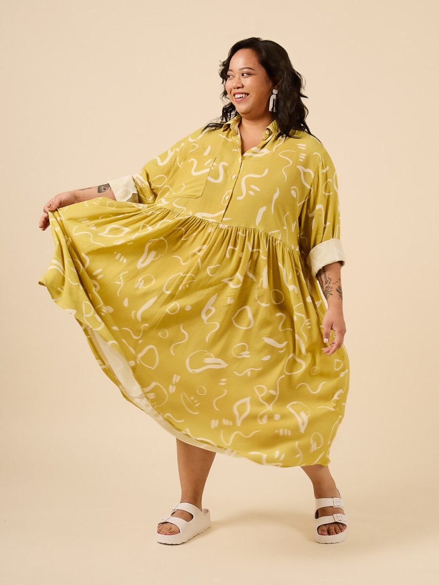 Closet Core Patterns Jenna Shirt Shirtdress 9