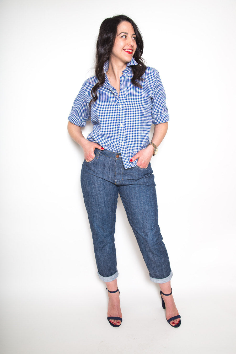 Closet Core Patterns Morgan Jeans Pattern 1