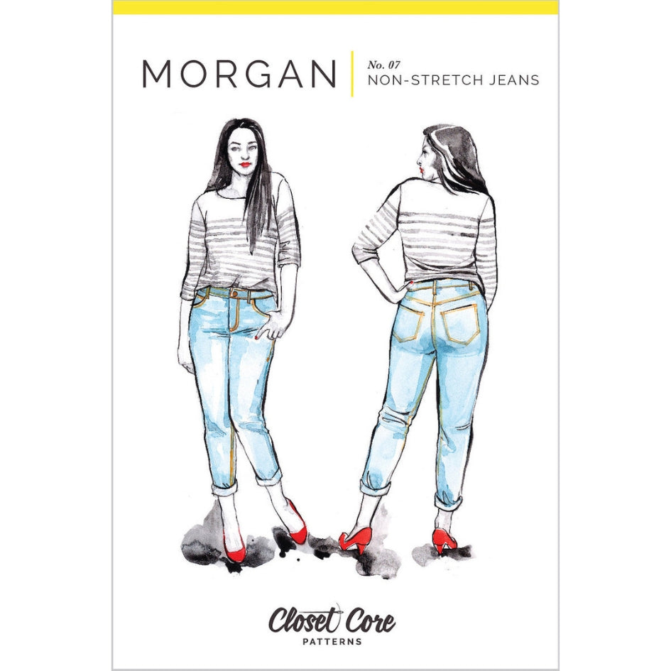 Closet Core Patterns Morgan Jeans Pattern Cover