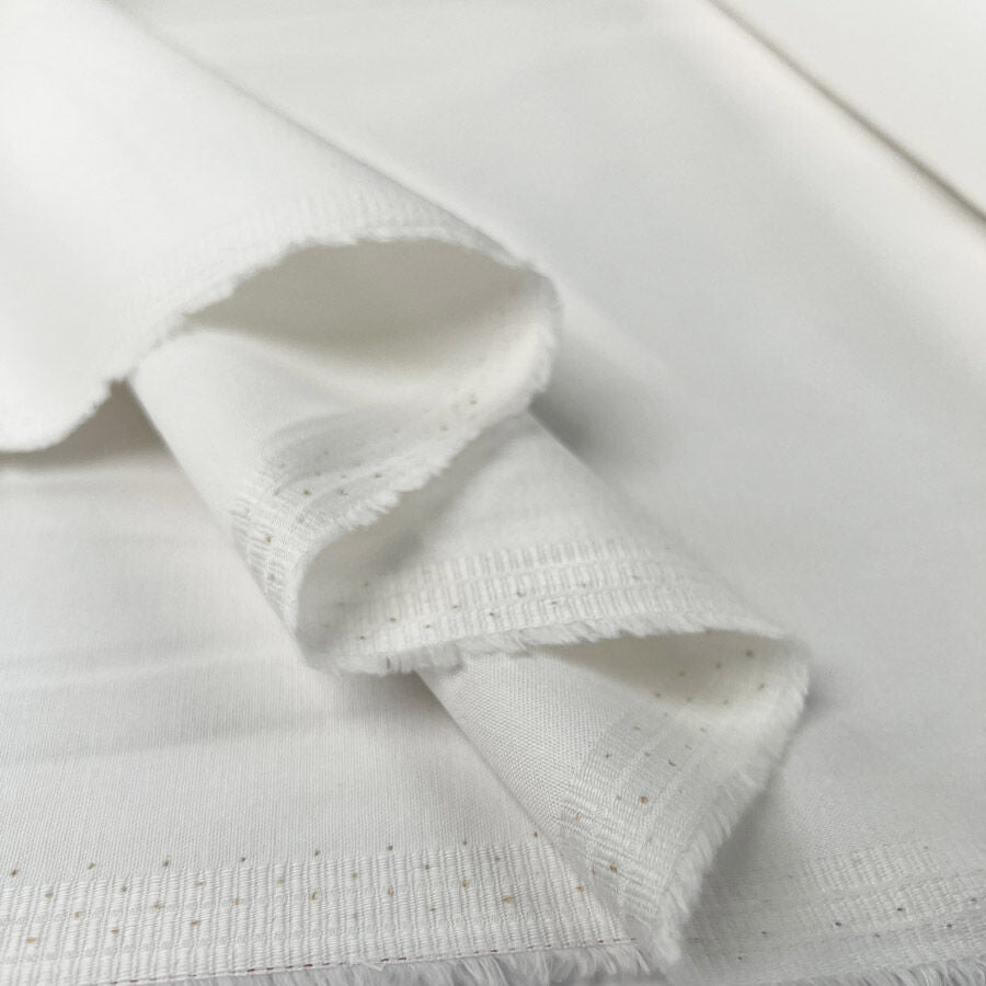 Cloudline Cotton Elastane Stretch Woven White Trouser Fabric Fold E94Cf7Cf 039B 4839 8826 403B367E065D