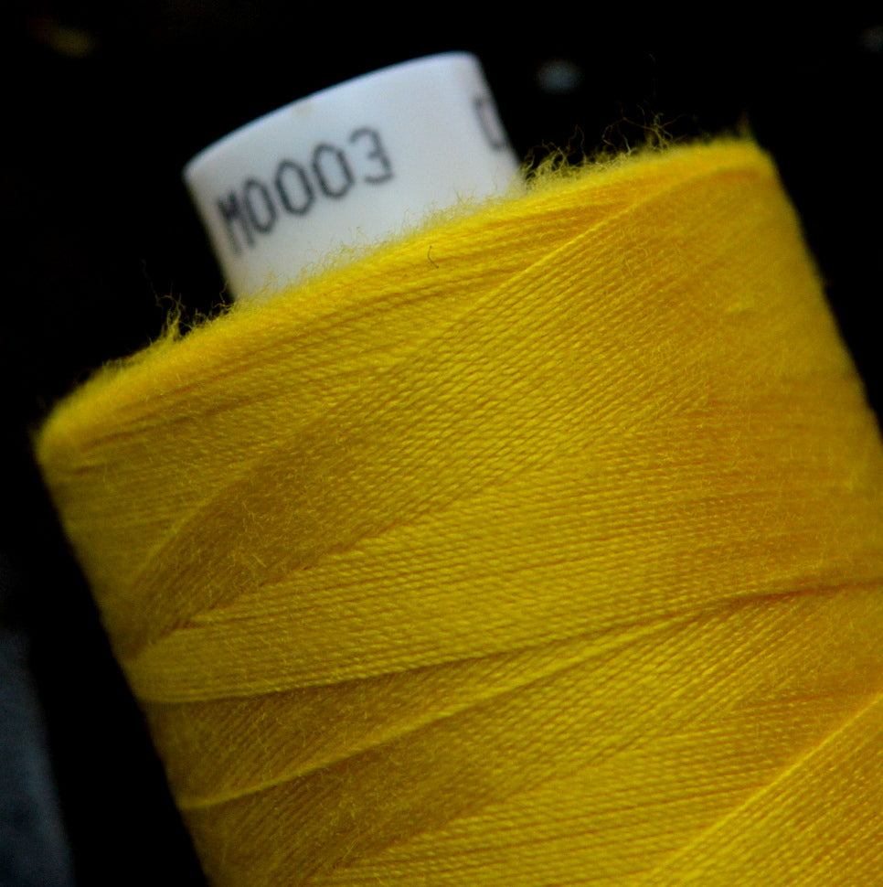 Coats 120 Moon Sewing Thread Mo003 Dark Yellow