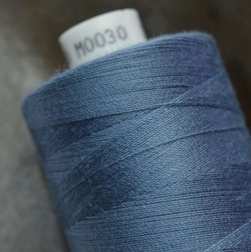 Coats 120 Moon Sewing Thread Mo030 Steel Blue