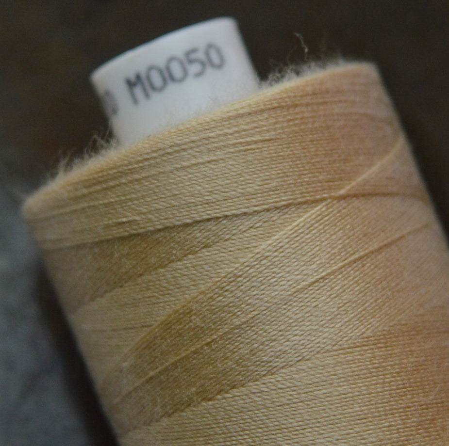 Coats 120 Moon Sewing Thread Mo050 Dark Ivory