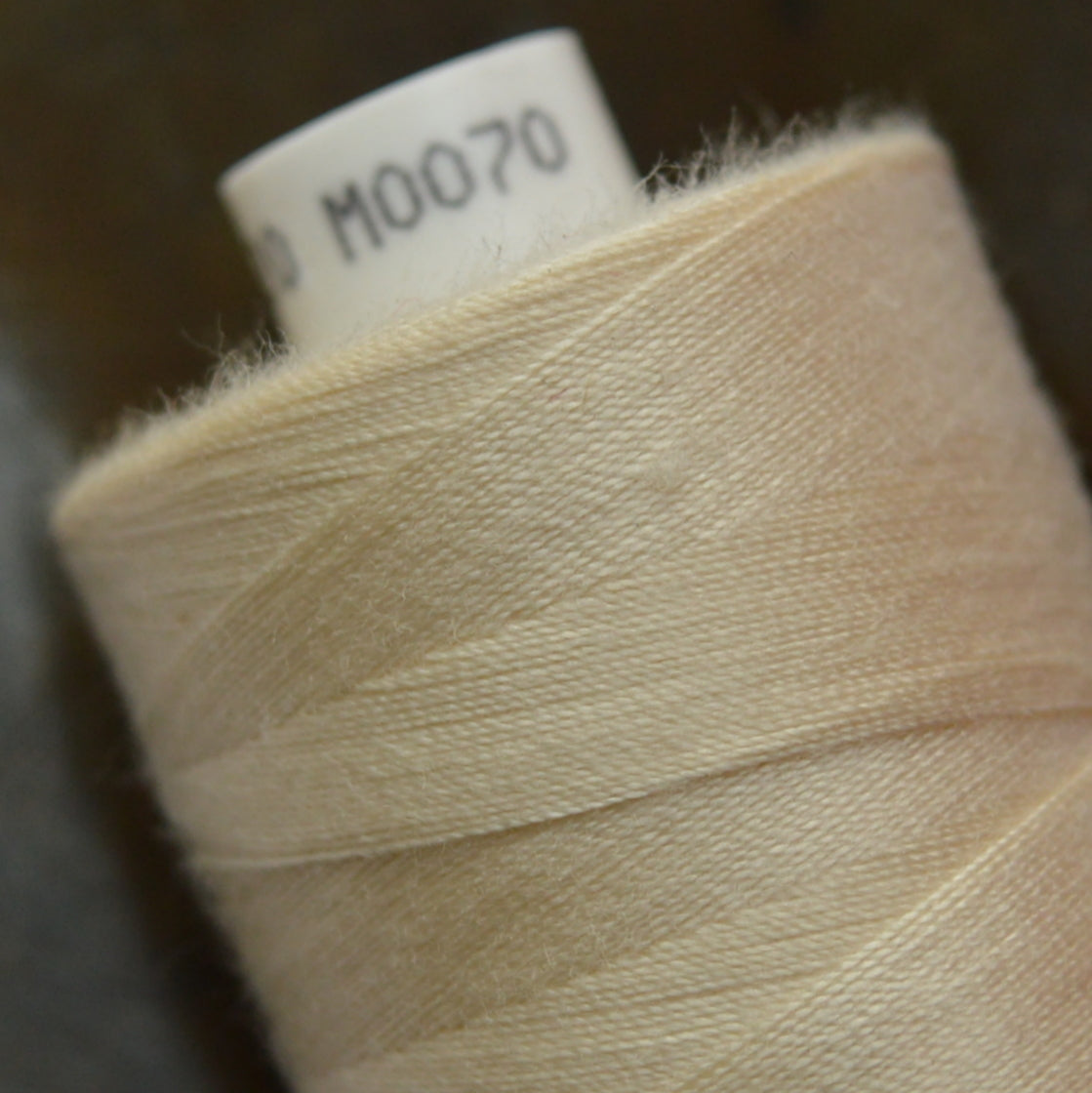 Coats 120 Moon Sewing Thread Mo070 Light Ivory